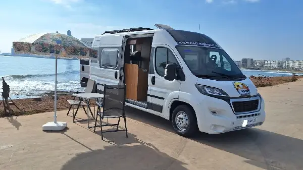 Rent a Camper Van in Morocco | Airport Transfers | Über Camping-car en voyage à travers les paysages majestueux du Maroc avec Camper Van Rentals Morocco Camper van journey through Morocco's majestic landscapes with Camper Van Rentals Morocco