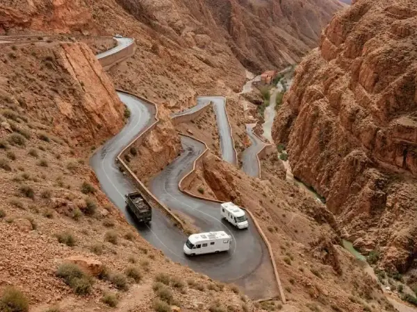 Location de camping-car tout équipé au Maroc Fully equipped motorhome rentals in Morocco