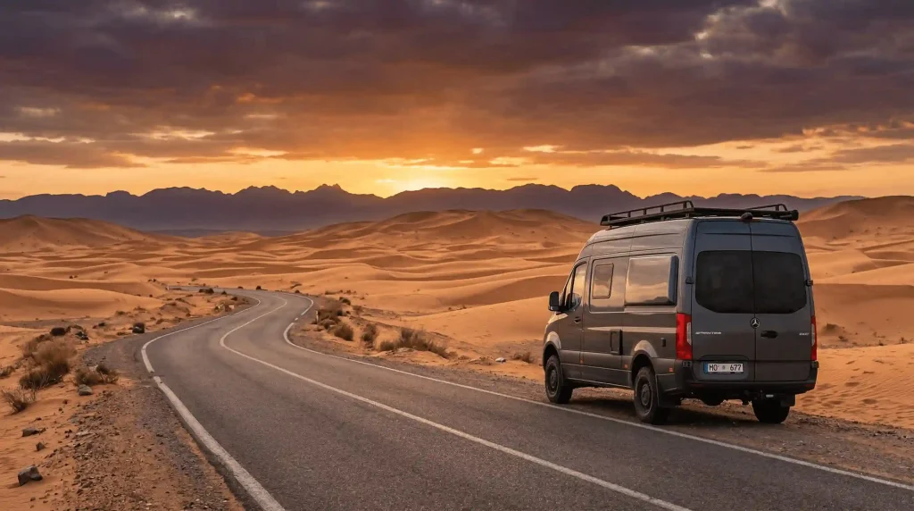 Rent a Camper Van in Morocco | Airport Transfers | Morocco Camping Car: 7 Best Road Trip Adventures to Explore Morocco road trip Marrakech Merzouga en camper van, dunes de l'Erg Chebbi au lever du soleil